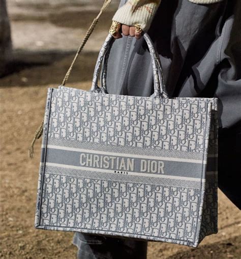 Dior Spring 2020 Brings Us the Book Tote in a Smaller Size